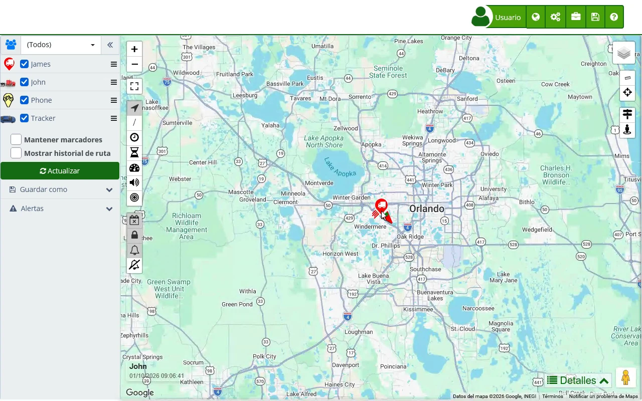 Recorrido por Configuración en Mis clientes: recuadros y pestañas
